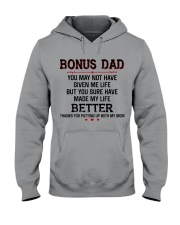Bonus Dad Thanks for putting up with my Mom Hooded Sweatshirt thumbnail