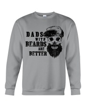 Dad with Beards are better new Crewneck Sweatshirt thumbnail