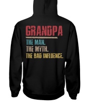 Grandpa The Man The Myth The Bad Influenci Hooded Sweatshirt thumbnail