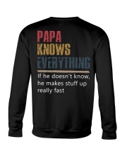 Papa know Everything Crewneck Sweatshirt thumbnail