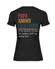 Papa know Everything Premium Fit Ladies Tee thumbnail