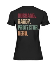 Husband Daddy Protector Hero Premium Fit Ladies Tee thumbnail