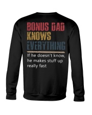 Bonus Dad know Everything Crewneck Sweatshirt thumbnail