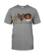Peace - Love - Melanin Premium Fit Mens Tee thumbnail