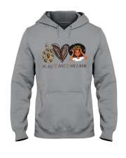 Peace - Love - Melanin Hooded Sweatshirt thumbnail