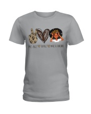 Peace - Love - Melanin Ladies T-Shirt thumbnail