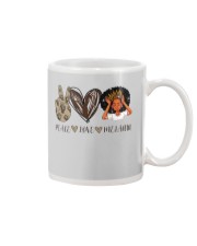 Peace - Love - Melanin Mug thumbnail