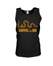 Coffee or Die Unisex Tank thumbnail