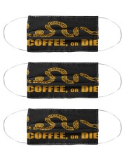 Coffee or Die Cloth Face Mask - 3 Pack thumbnail