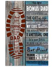 To my Bonus Dad 11x17 Poster front
