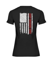 American Flag Husband Premium Fit Ladies Tee thumbnail