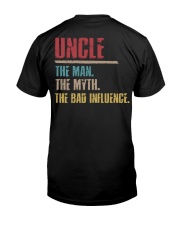 Uncle The Man The Myth The Bad Influenci Premium Fit Mens Tee thumbnail