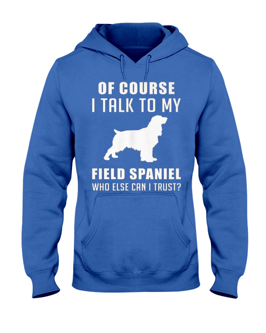 Field Spaniel MenX27S Premium T Hooded Sweatshirt