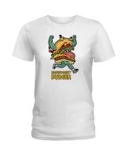 Monstrosity Burger Shirt Ladies T-Shirt tile