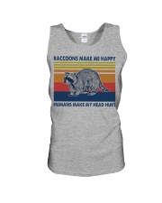Raccoons-Make-Me-Happy Unisex Tank tile