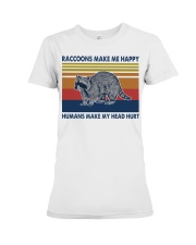 Raccoons-Make-Me-Happy Premium Fit Ladies Tee tile