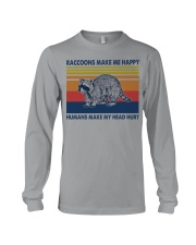 Raccoons-Make-Me-Happy Long Sleeve Tee tile