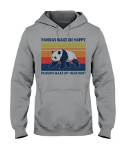 Pandas-Make-Me-Happy Hooded Sweatshirt tile