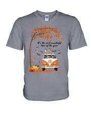 It's-the-most-wonderful-time-of-the-year V-Neck T-Shirt tile