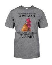 January Classic T-Shirt front