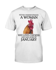 January Premium Fit Mens Tee tile