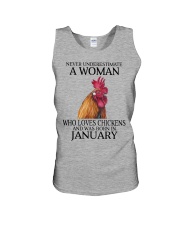 January Unisex Tank tile