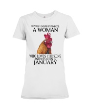January Premium Fit Ladies Tee tile