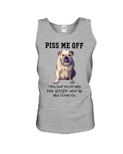 Piss me off Unisex Tank tile