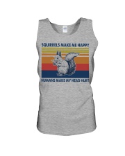 Squirrels-Make-Me-Happy Unisex Tank tile