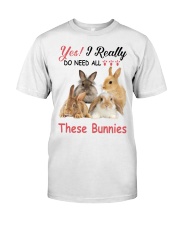 Yes I really do need all these bunnies Premium Fit Mens Tee tile
