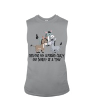 Driving my husband crazy one donkey at a time Sleeveless Tee tile