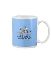 Driving my husband crazy one donkey at a time Mug tile