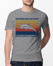 Dolphins-Make-Me-Happy Classic T-Shirt lifestyle-mens-crewneck-front-13