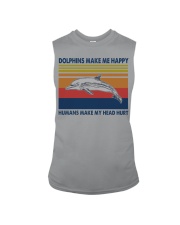 Dolphins-Make-Me-Happy Sleeveless Tee tile