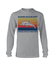Dolphins-Make-Me-Happy Long Sleeve Tee tile