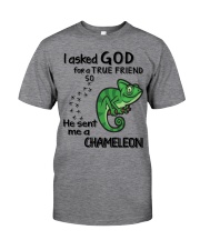 I-asked-God-for-a-true-friend Classic T-Shirt front