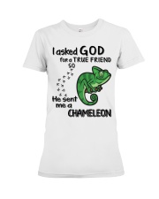 I-asked-God-for-a-true-friend Premium Fit Ladies Tee tile