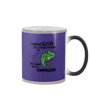 I-asked-God-for-a-true-friend Color Changing Mug tile