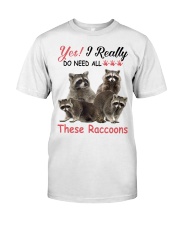 Yes I-really do-need-all-these-raccoons Premium Fit Mens Tee tile