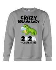Crazy-Iguana-Lady-2020 Crewneck Sweatshirt tile