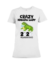 Crazy-Iguana-Lady-2020 Premium Fit Ladies Tee tile