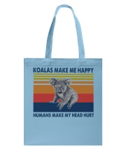 Koalas-Make-Me-Happy Tote Bag tile