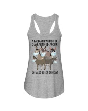 Cannot-Be-Quarantined-Alone Ladies Flowy Tank tile