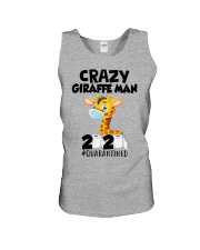 Crazy-Giraffe-Man-2020 Unisex Tank tile