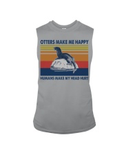 Otters-Make-Me-Happy Sleeveless Tee tile