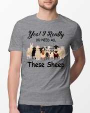 Yes I really do need these sheep Classic T-Shirt lifestyle-mens-crewneck-front-13