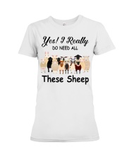 Yes I really do need these sheep Premium Fit Ladies Tee tile