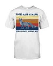 Foxes-Make-Me-Happy Premium Fit Mens Tee tile