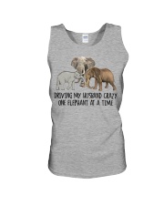 Driving-my-husband-crazy-one-elephant-at-a-time Unisex Tank tile