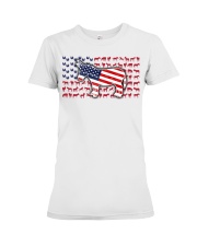 American Independence Day-Donkeys Premium Fit Ladies Tee tile